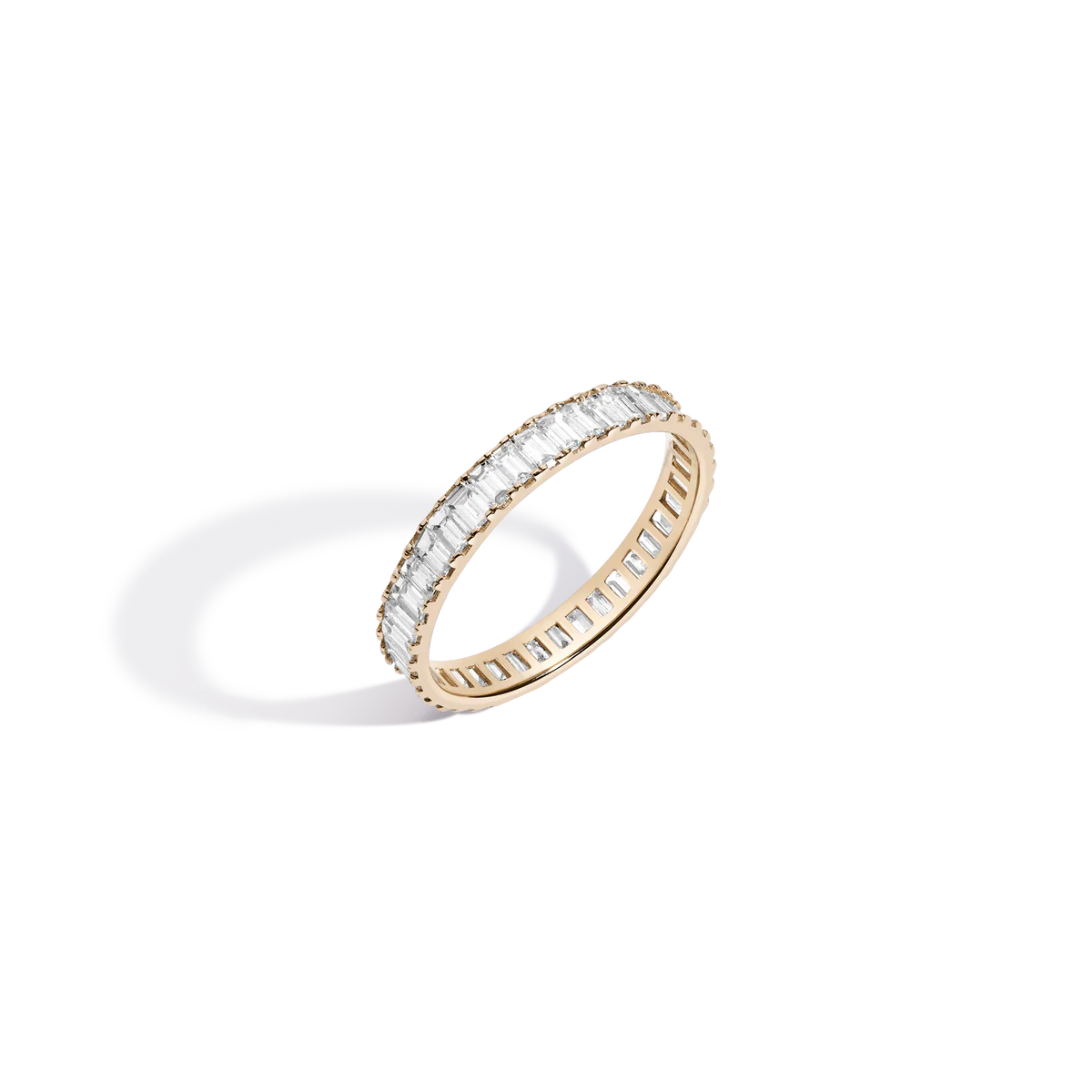 Bold Diamond Baguette Ring